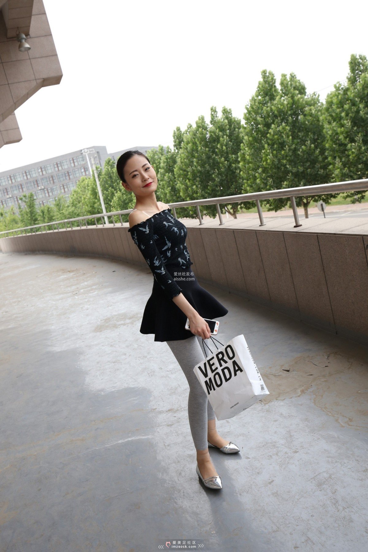 图片[21]-MZSOCK NO.233-2018年-舞蹈系 灰色打底裤 短丝小姐姐 【下部】-集美图