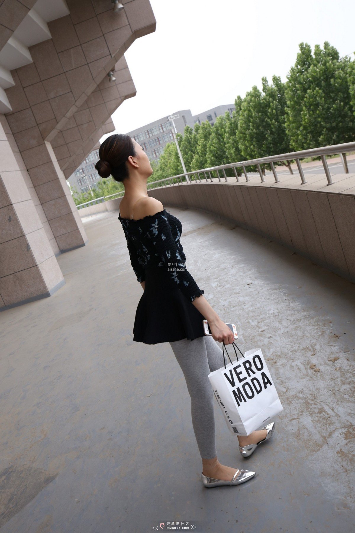 图片[28]-MZSOCK NO.233-2018年-舞蹈系 灰色打底裤 短丝小姐姐 【下部】-集美图