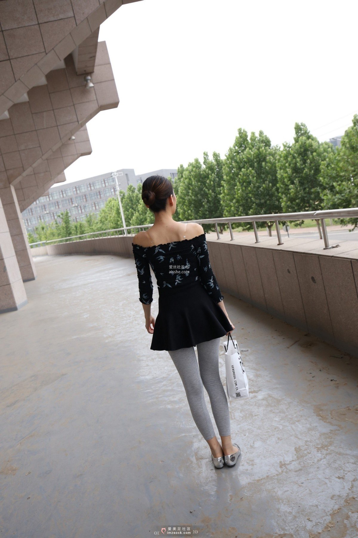 图片[31]-MZSOCK NO.233-2018年-舞蹈系 灰色打底裤 短丝小姐姐 【下部】-集美图