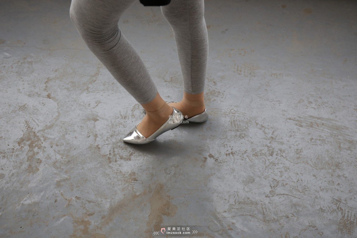图片[124]-MZSOCK NO.233-2018年-舞蹈系 灰色打底裤 短丝小姐姐 【下部】-集美图