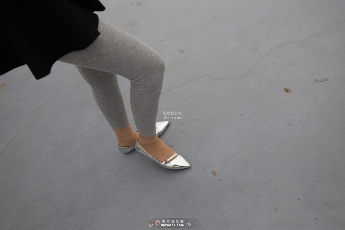 图片[128]-MZSOCK NO.233-2018年-舞蹈系 灰色打底裤 短丝小姐姐 【下部】-集美图