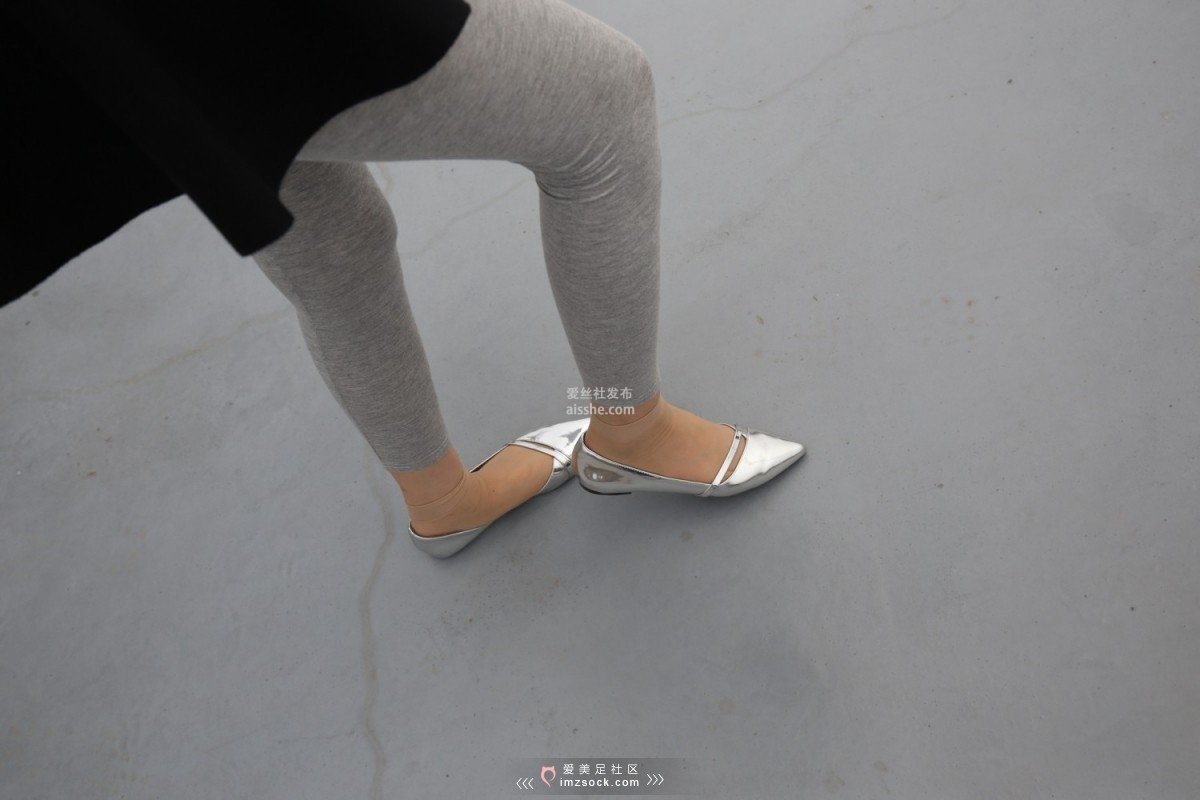 图片[129]-MZSOCK NO.233-2018年-舞蹈系 灰色打底裤 短丝小姐姐 【下部】-集美图
