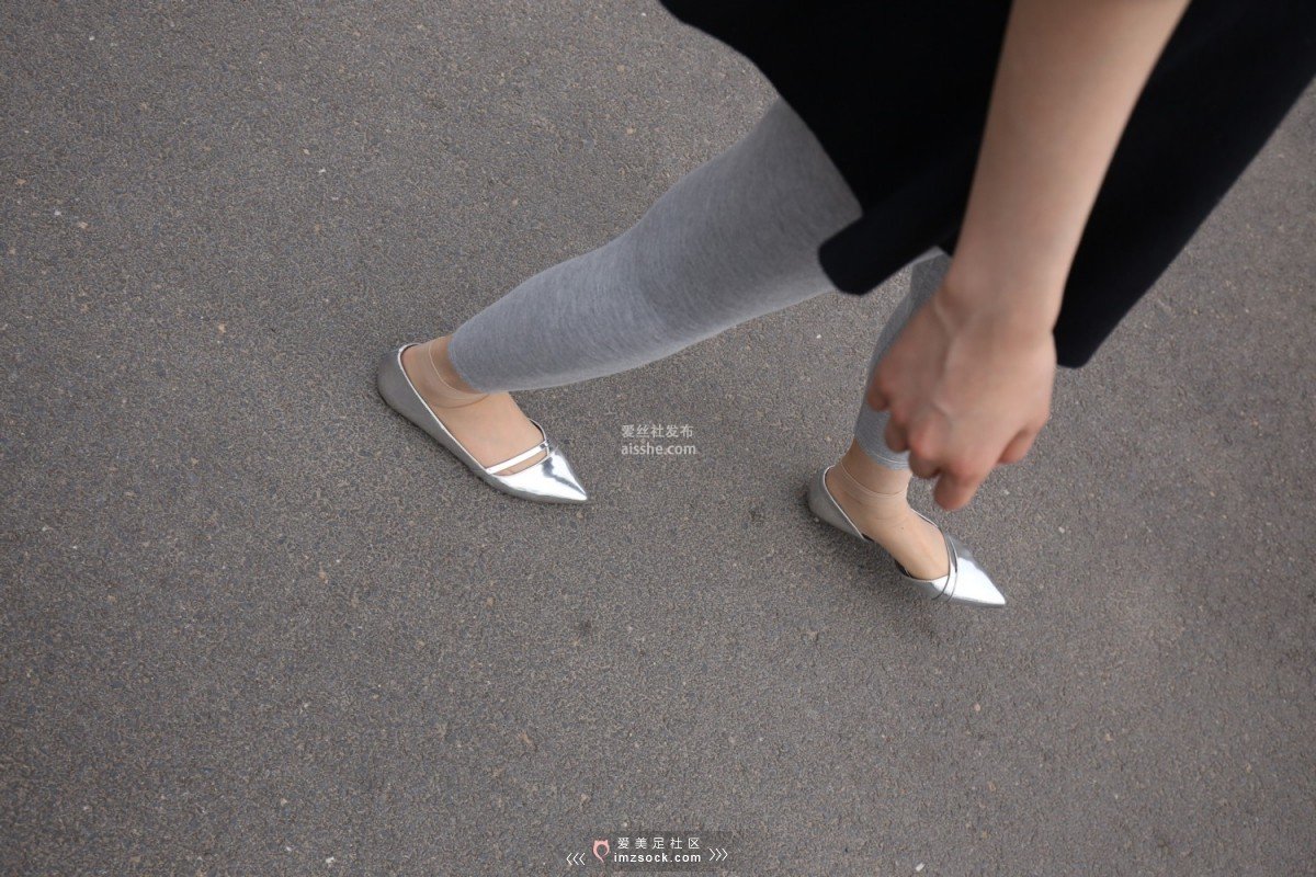 图片[142]-MZSOCK NO.233-2018年-舞蹈系 灰色打底裤 短丝小姐姐 【下部】-集美图