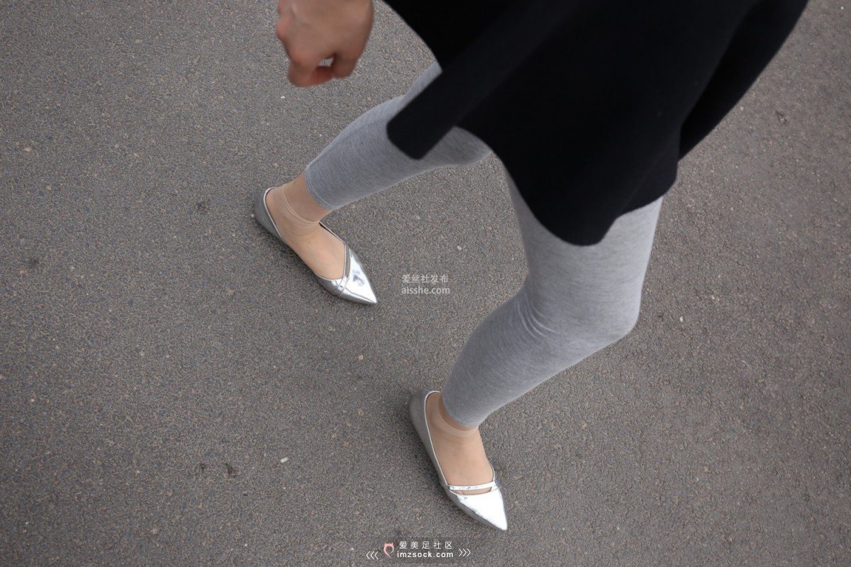 图片[143]-MZSOCK NO.233-2018年-舞蹈系 灰色打底裤 短丝小姐姐 【下部】-集美图