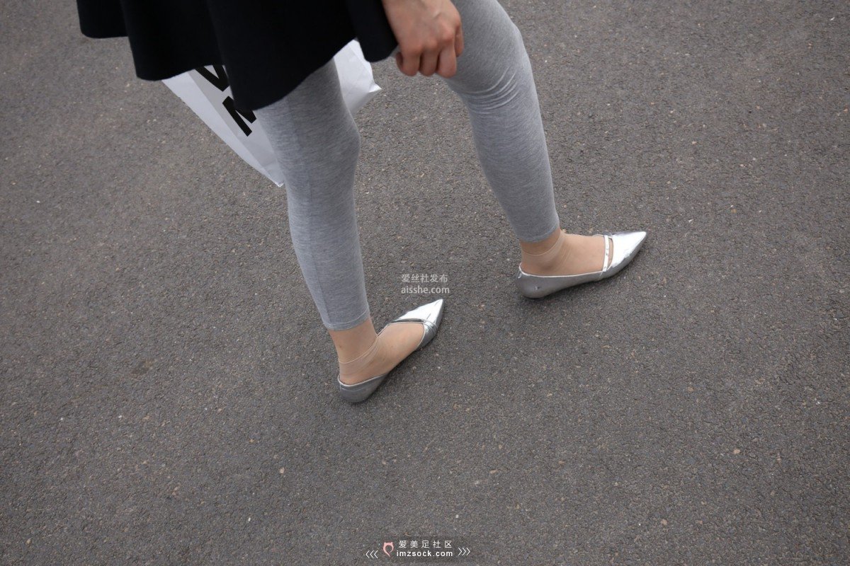 图片[155]-MZSOCK NO.233-2018年-舞蹈系 灰色打底裤 短丝小姐姐 【下部】-集美图