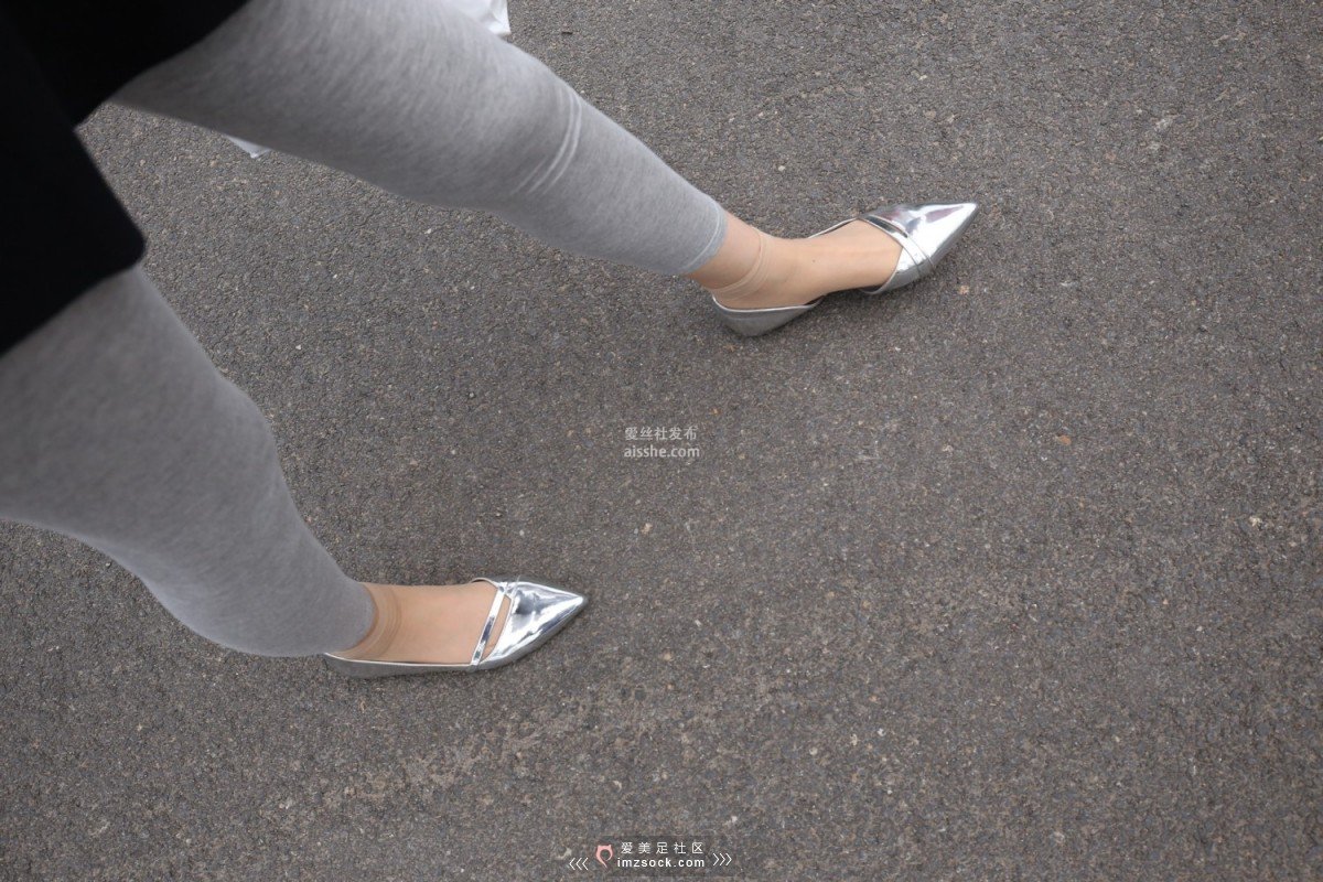 图片[161]-MZSOCK NO.233-2018年-舞蹈系 灰色打底裤 短丝小姐姐 【下部】-集美图