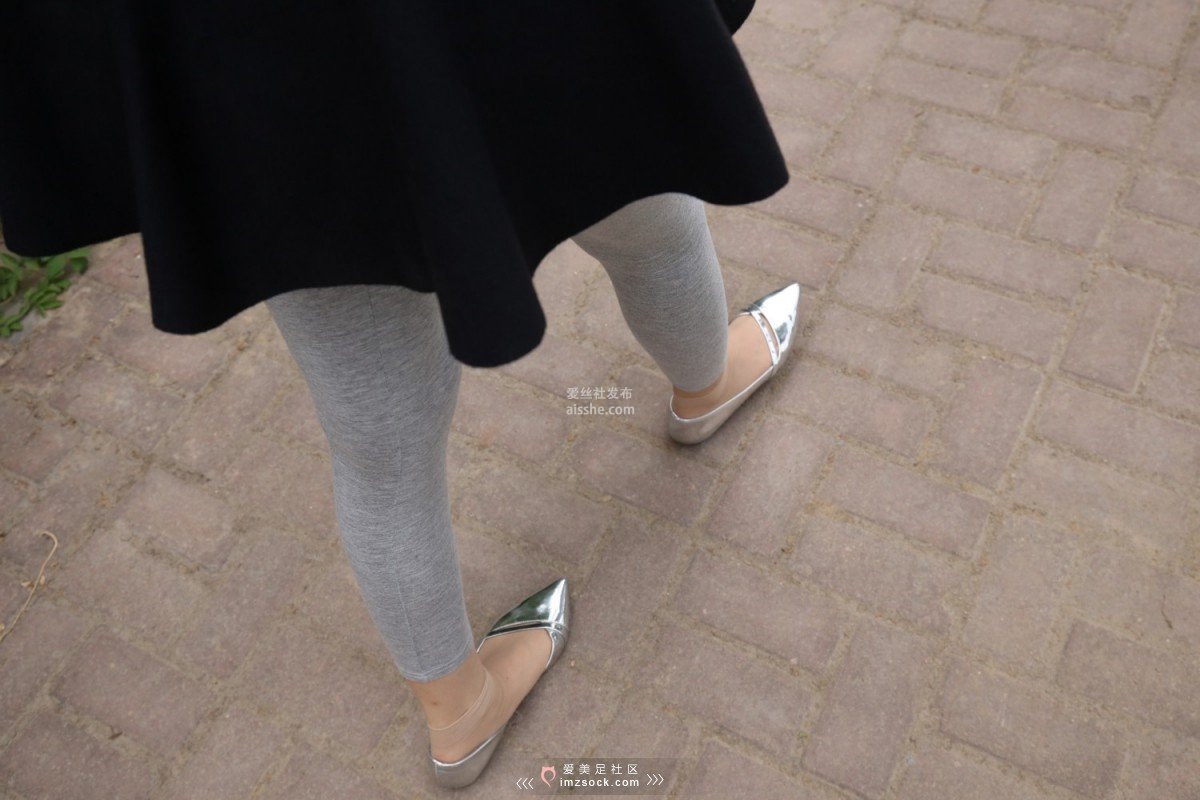 图片[179]-MZSOCK NO.233-2018年-舞蹈系 灰色打底裤 短丝小姐姐 【下部】-集美图