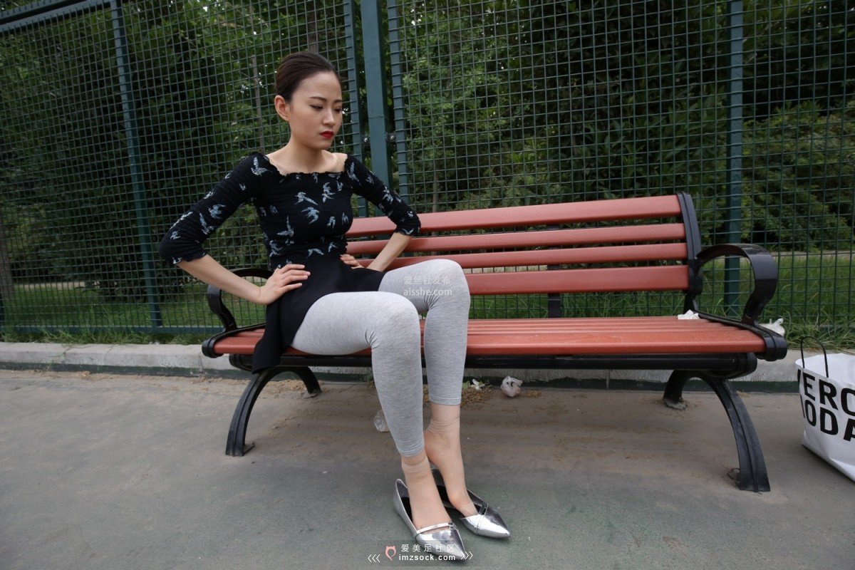 图片[191]-MZSOCK NO.233-2018年-舞蹈系 灰色打底裤 短丝小姐姐 【下部】-集美图