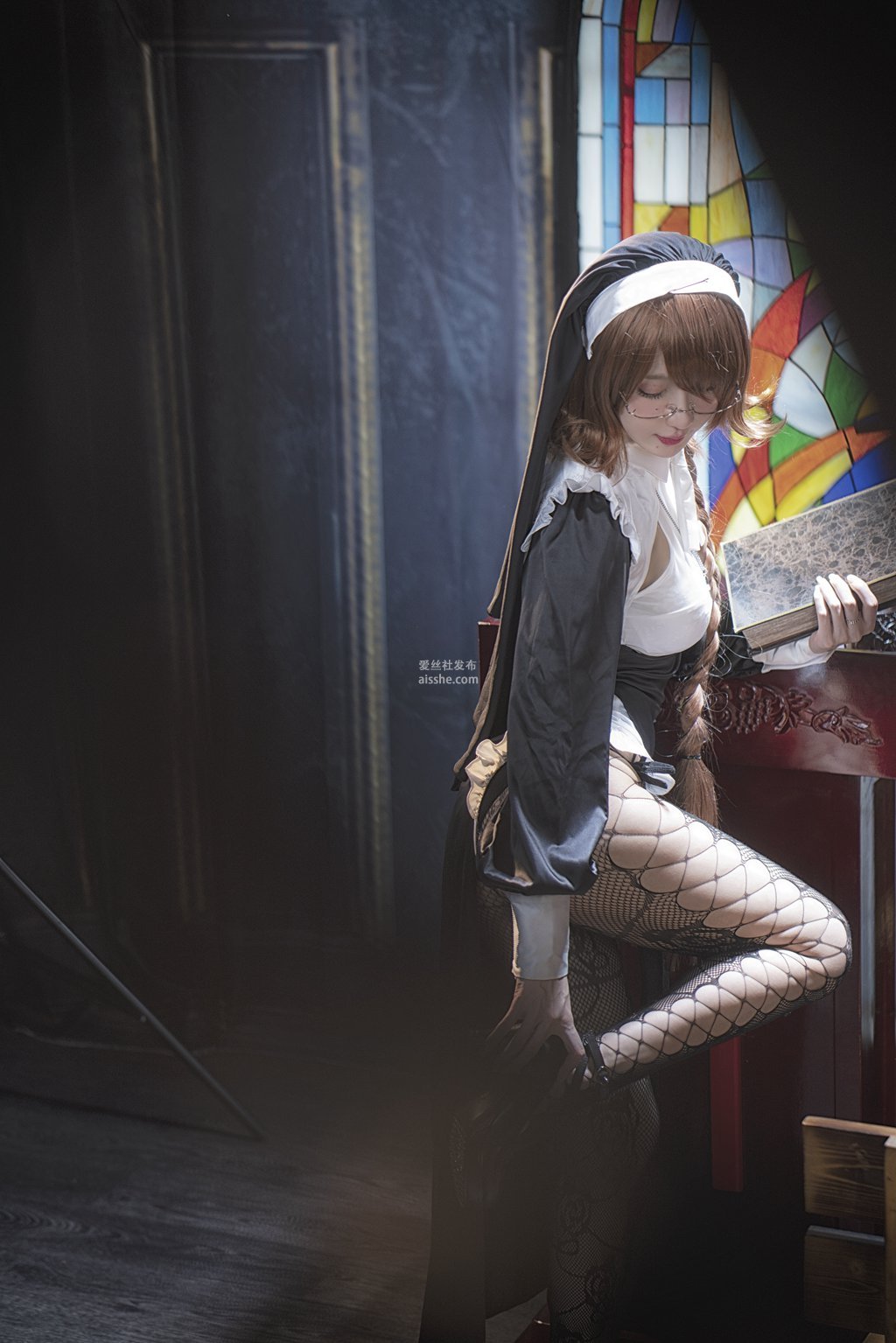 图片[4]-动漫博主@阿包也是兔娘 加冕 修女-集美图