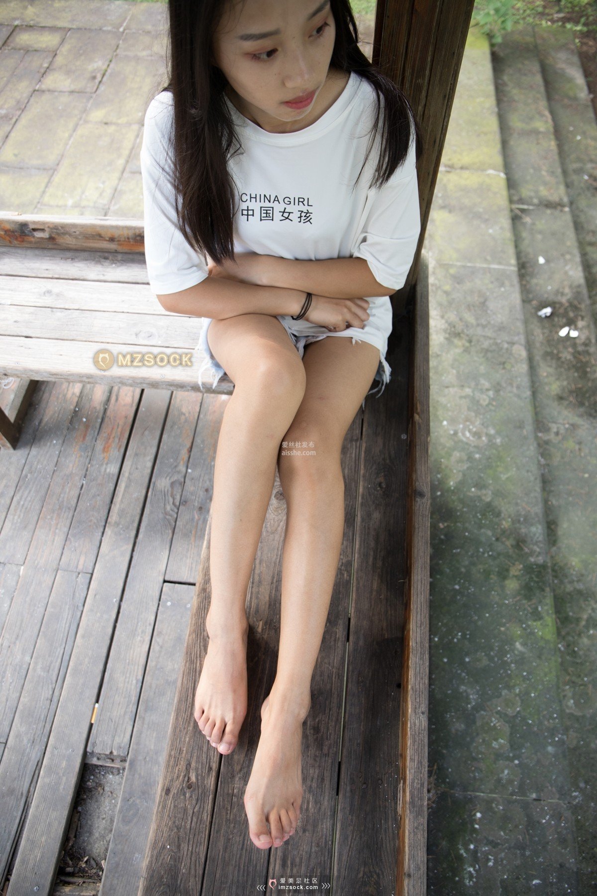 图片[156]-MZSOCK NO.271-2018年-爱每足原创 雅楠 白色小船袜-集美图