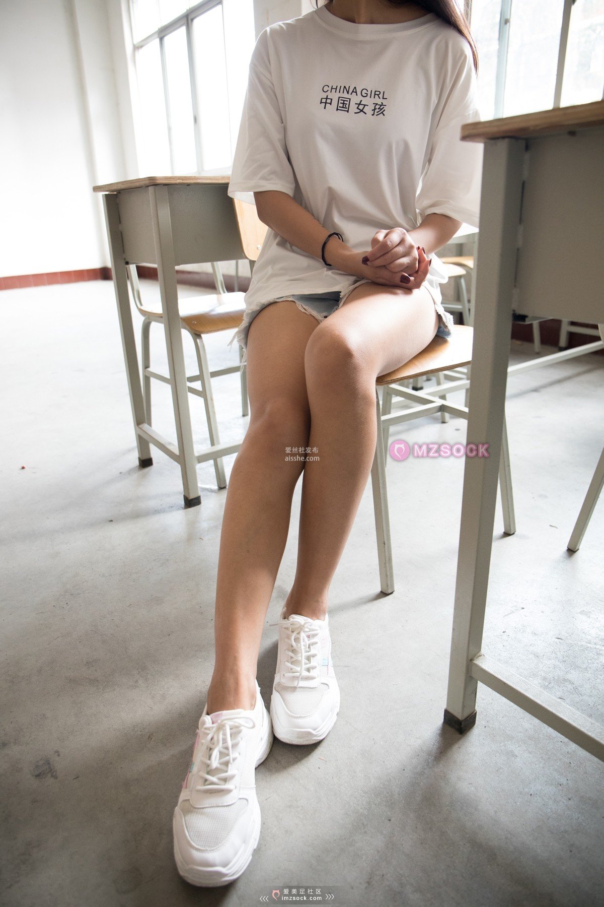 图片[171]-MZSOCK NO.271-2018年-爱每足原创 雅楠 白色小船袜-集美图