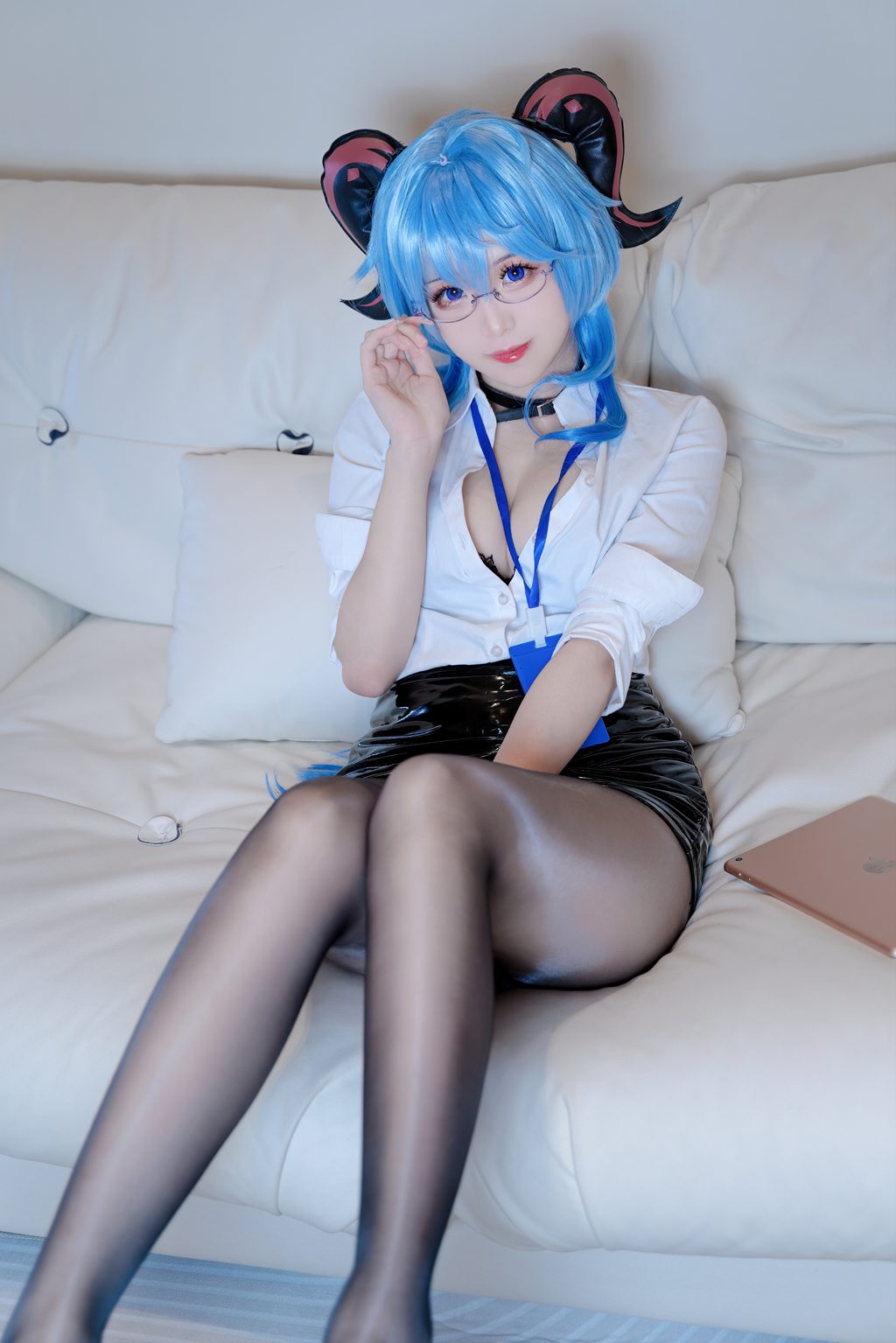 网红Coser@miko酱ww – 原神 甘雨OL