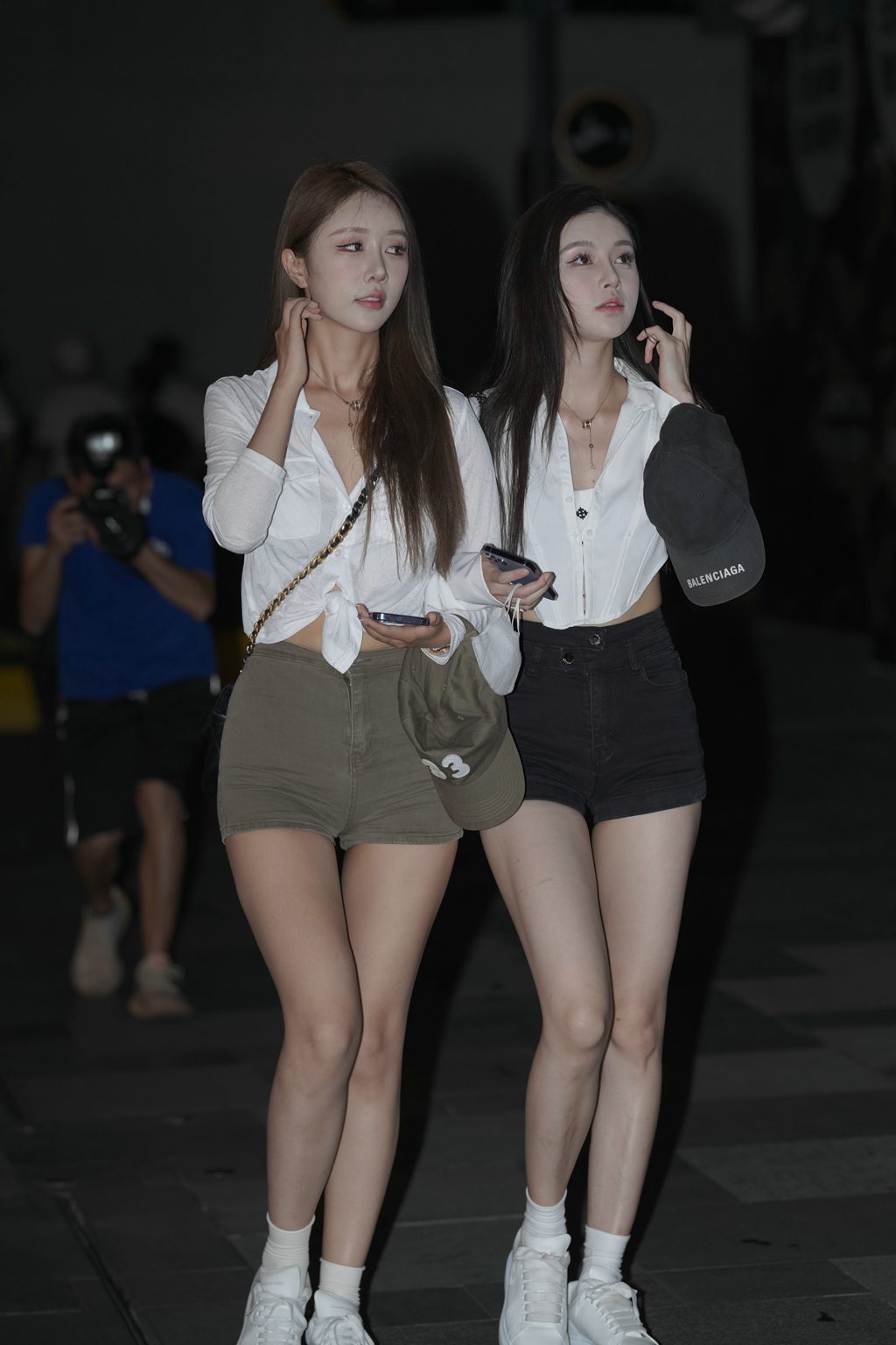 精选街拍作品 NO.2586 青春靓丽闺蜜1