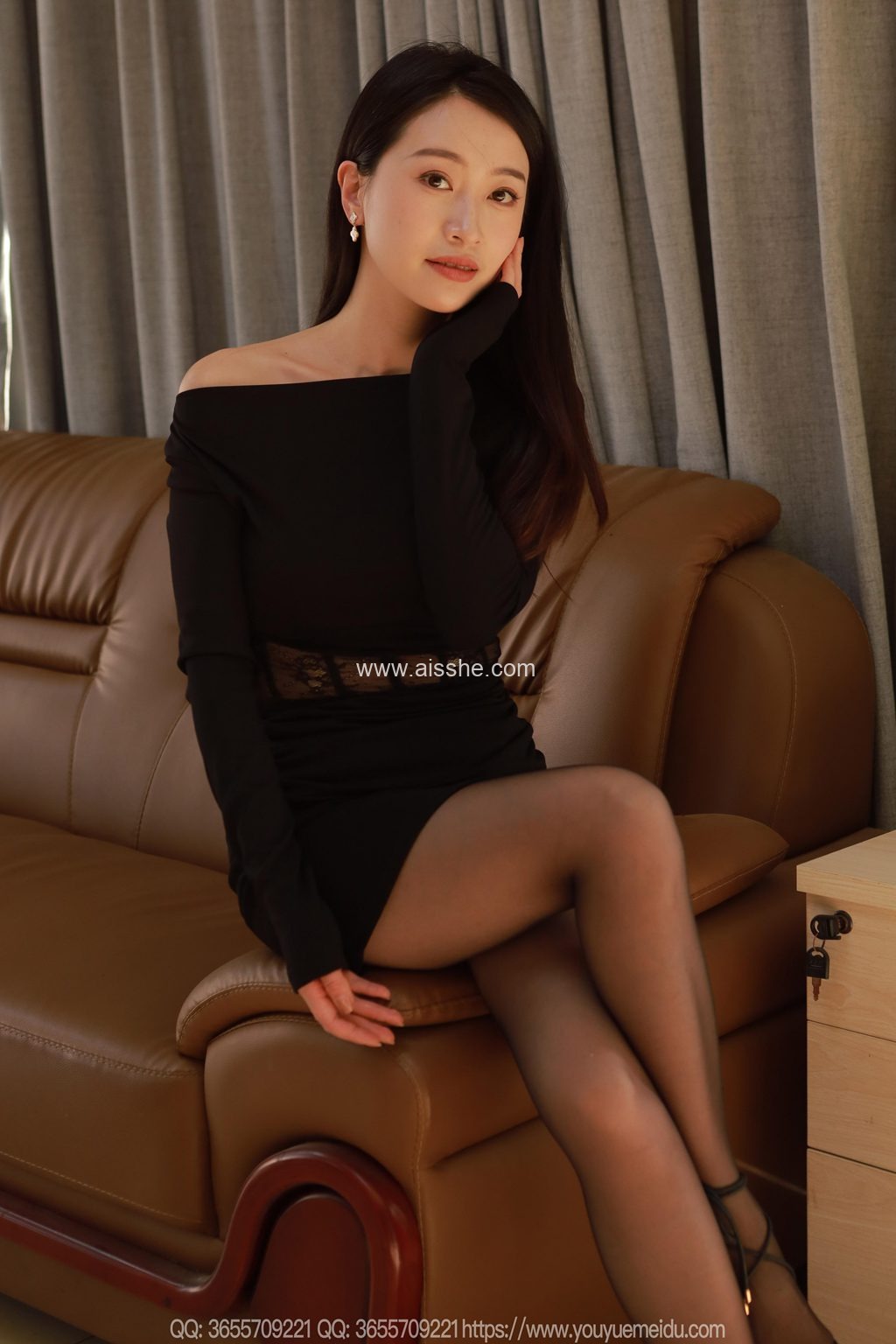 [IESS异思趣向] 2025.04.27 丝享家 2038 小婕《迷人黑玫瑰》