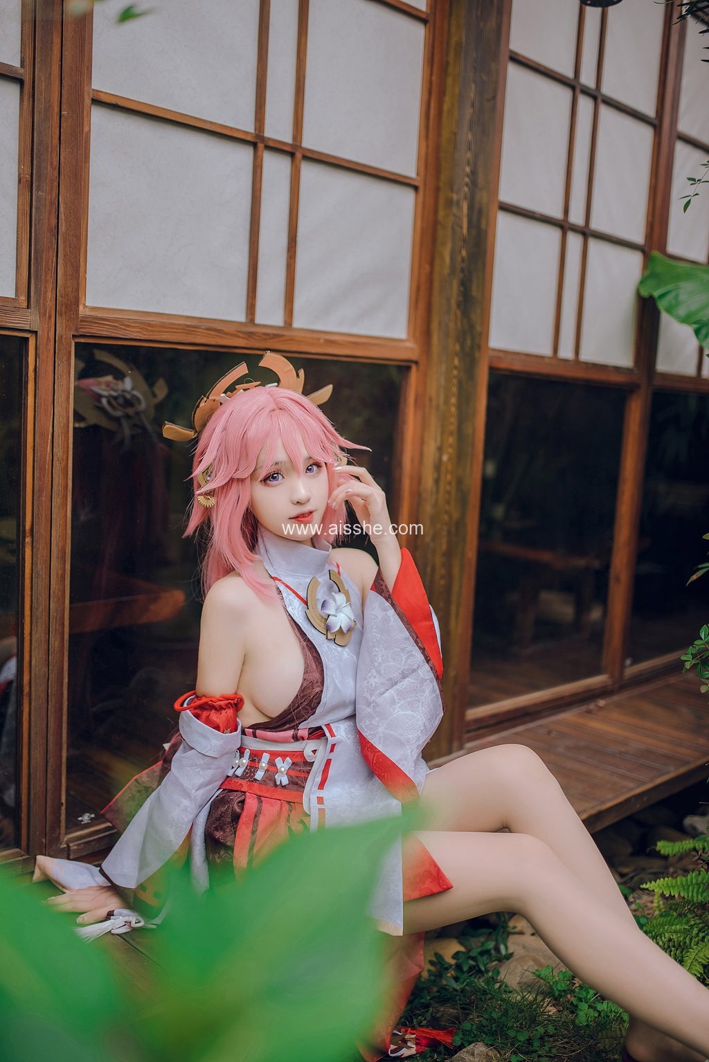 网红Coser@miko酱ww –原神 八重神子