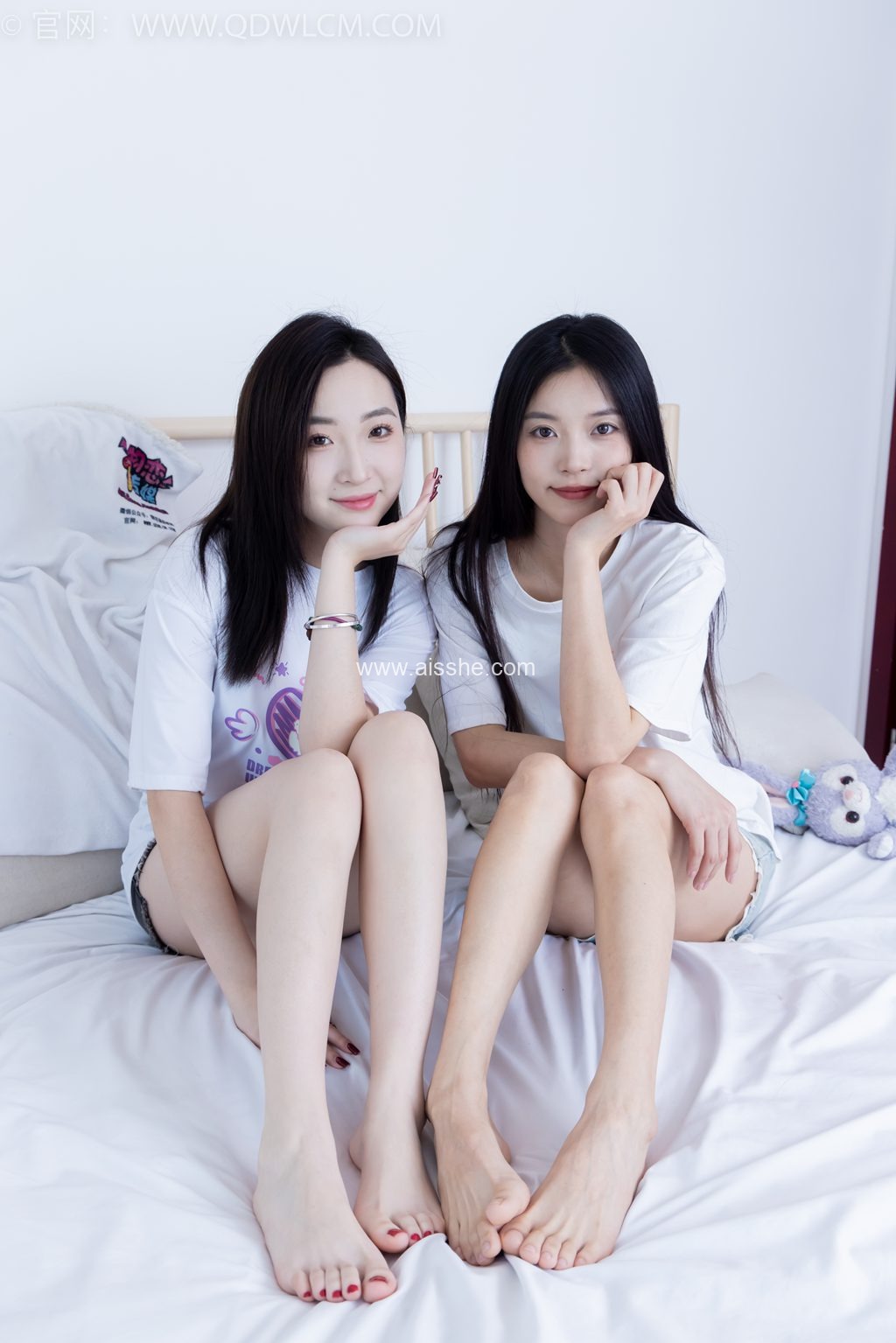 物恋传媒 NO.2345 茯苓&恬恬-温柔的春雪