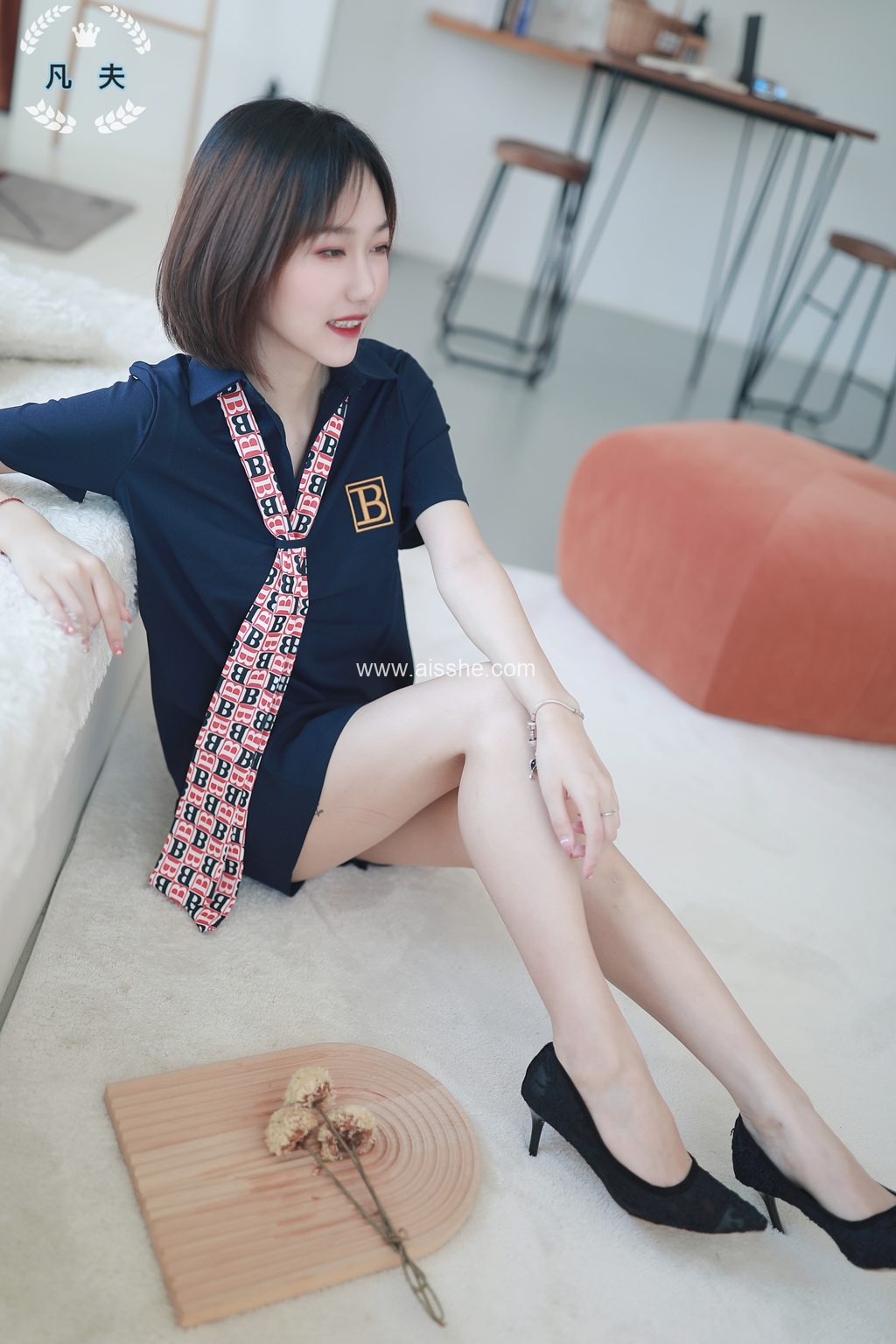 凡夫摄影HH0001-子轩 连衣裙高跟每足