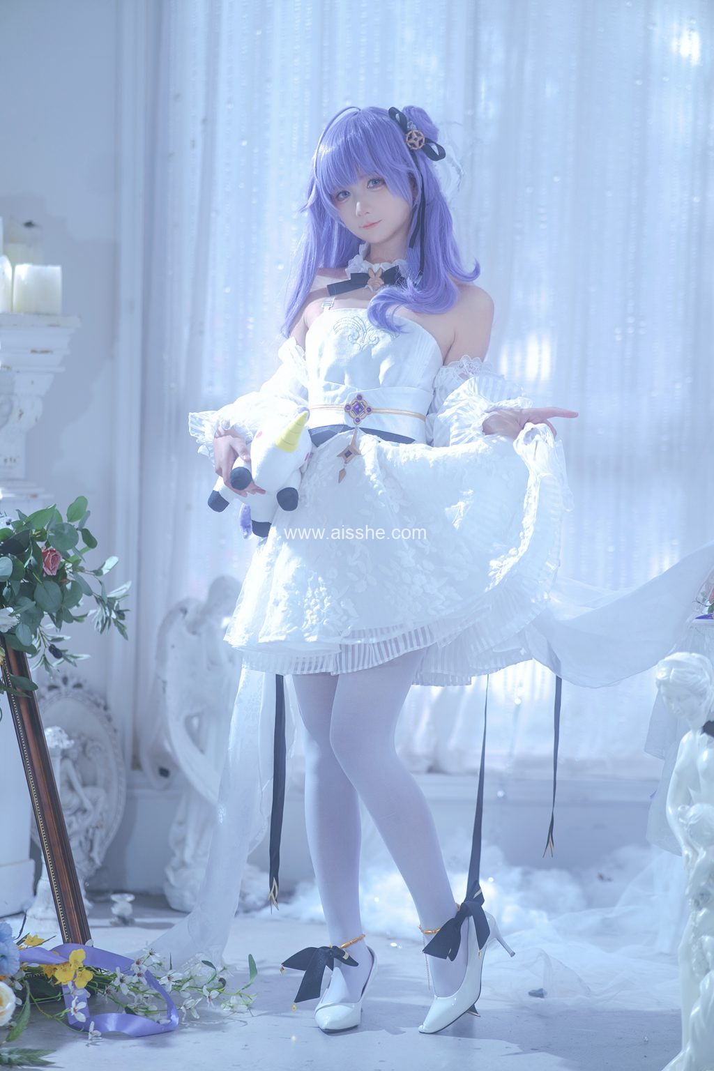 动漫博主@喜欢爱理吗 碧蓝航线 独角兽婚纱