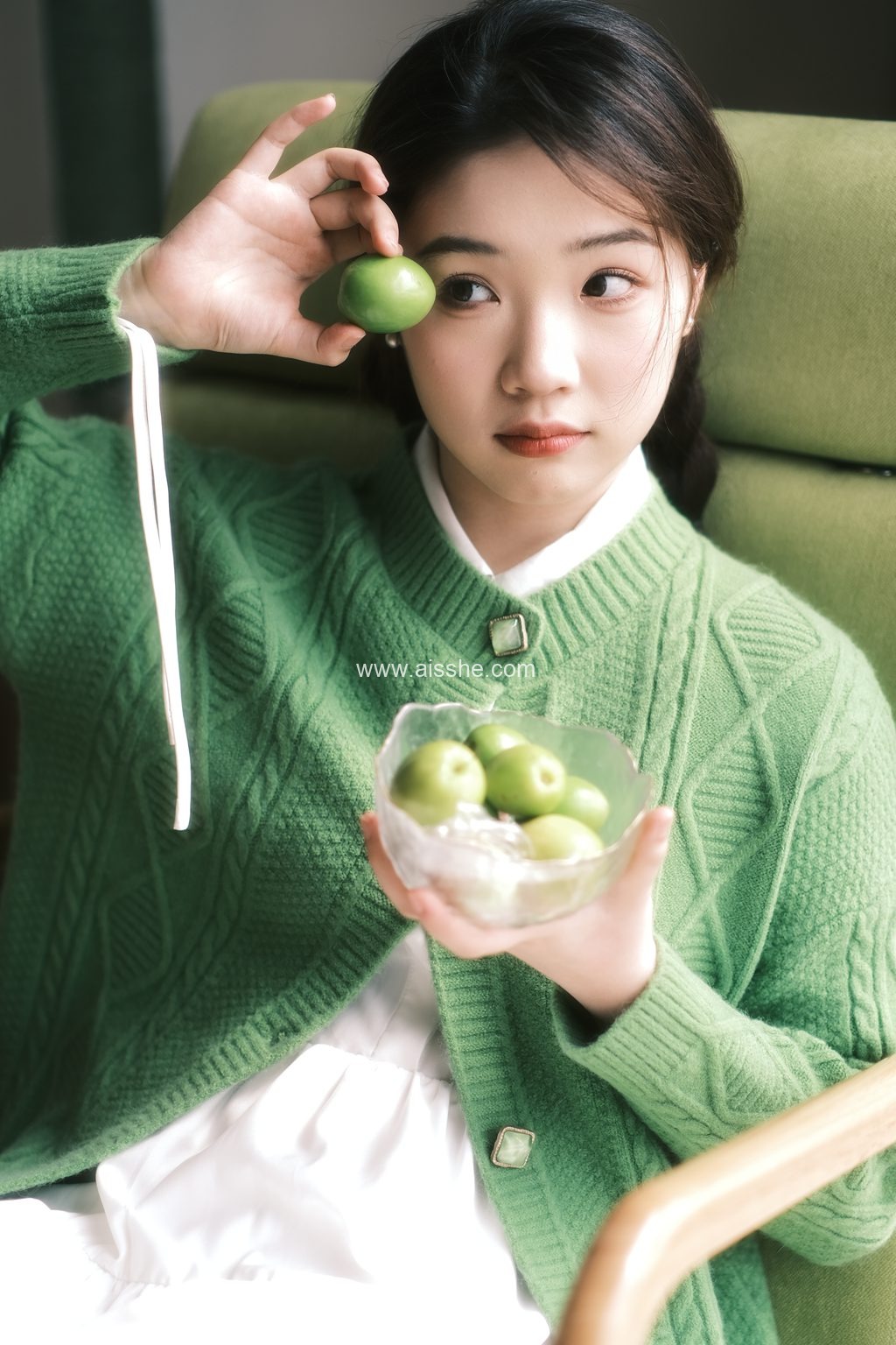 [YITUYU艺图语]2023.03.23 少女绿 橙子