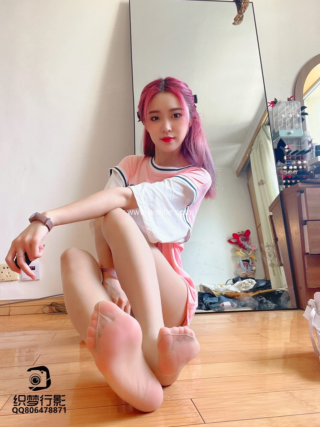 织梦映像-优享系列—003-超级美女自拍（三）蜜桃成熟时-粉自拍